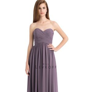 Bill Levkoff light purple dress